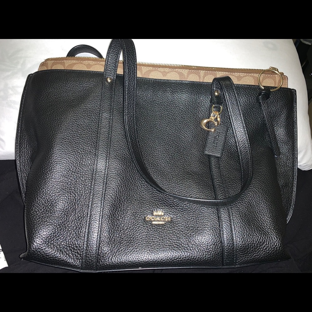 Large Coach tote